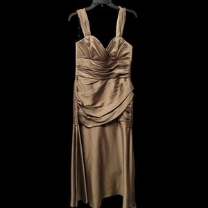 Wtoo Bronze Draped Gown